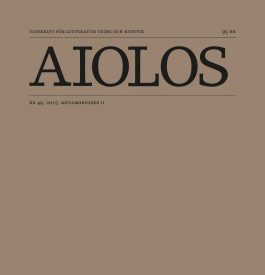 Omslag Aiolos 49: Metamorfoser II