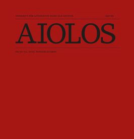 Omslag Aiolos 50–51: Petrarcas brev