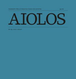 Omslag Aiolos 59: Hålet